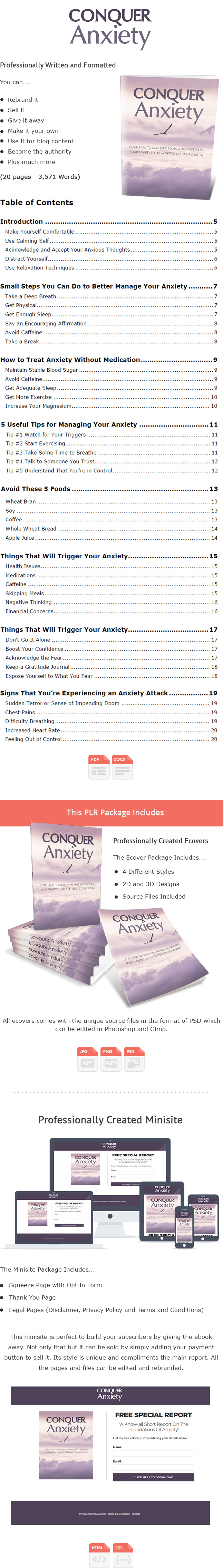 Conquer Anxiety