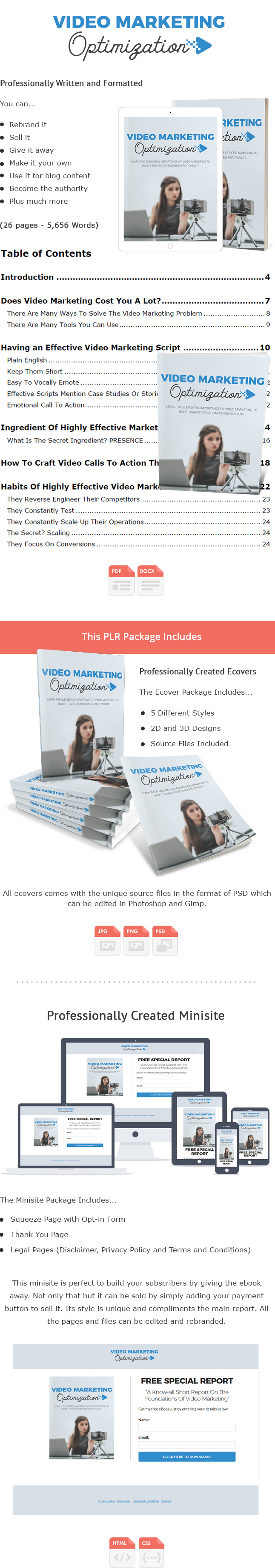 Video Marketing Optimization